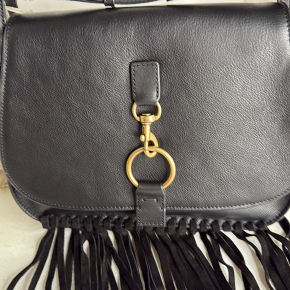 Lucky Brand Women's Kate Leather Shoulder bag Black - Picture 9 of 12